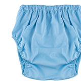 Maxbell Incontinence Adult Cloth Diaper Undewears for Elderly Disabled Woman and Man Blue XS