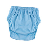 Maxbell Incontinence Adult Cloth Diaper Undewears for Elderly Disabled Woman and Man Blue S