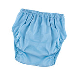 Maxbell Incontinence Adult Cloth Diaper Undewears for Elderly Disabled Woman and Man Blue S