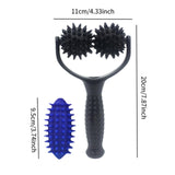 Maxbell Massage Roller Ball Portable Manual Massage Tool for Shoulder Full Body Neck Black