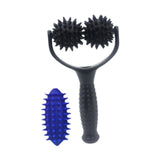 Maxbell Massage Roller Ball Portable Manual Massage Tool for Shoulder Full Body Neck Black