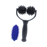 Maxbell Massage Roller Ball Portable Manual Massage Tool for Shoulder Full Body Neck Black