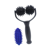 Maxbell Massage Roller Ball Portable Manual Massage Tool for Shoulder Full Body Neck Black