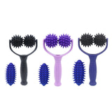 Maxbell Massage Roller Ball Portable Manual Massage Tool for Shoulder Full Body Neck Black