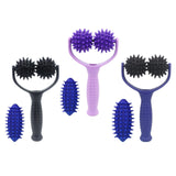 Maxbell Massage Roller Ball Portable Manual Massage Tool for Shoulder Full Body Neck Black
