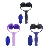 Maxbell Massage Roller Ball Portable Manual Massage Tool for Shoulder Full Body Neck Black