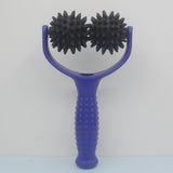 Maxbell Massage Roller Ball Portable Manual Massage Tool for Shoulder Full Body Neck Blue