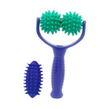 Maxbell Massage Roller with Handle Workout Convenient Manual for Legs Full Body