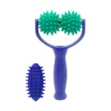 Maxbell Massage Roller with Handle Workout Convenient Manual for Legs Full Body