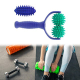 Maxbell Massage Roller with Handle Workout Convenient Manual for Legs Full Body