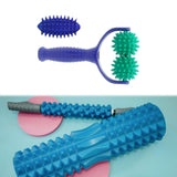 Maxbell Massage Roller with Handle Workout Convenient Manual for Legs Full Body