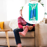Maxbell Sock Helper Tool Adjustable Adults Gift Sock Aide Device Women Lady Sock Aid Green
