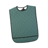 Maxbell Large Elder Bib Washable Reusable Practical Adult Bibs for Eating for Adults Green S