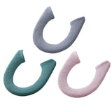 Maxbell Toilet Seat Cover Universal Washable Modern Pad for Dorm Household Farmhouse Deep Gray