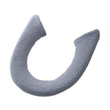 Maxbell Toilet Seat Cover Universal Washable Modern Pad for Dorm Household Farmhouse Deep Gray