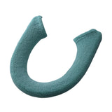 Maxbell Toilet Seat Cover Universal Washable Modern Pad for Dorm Household Farmhouse Deep Green