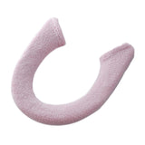 Maxbell Toilet Seat Cover Universal Washable Modern Pad for Dorm Household Farmhouse Violet Pink