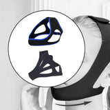 Maxbell Anti-snoring Chin Strap Comfortable Premium Snoring Stopper for Adults Child Blue