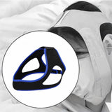 Maxbell Anti-snoring Chin Strap Comfortable Premium Snoring Stopper for Adults Child Blue