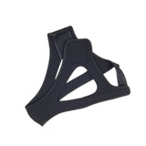 Maxbell Anti-snoring Chin Strap Comfortable Premium Snoring Stopper for Adults Child Black