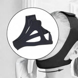 Maxbell Anti-snoring Chin Strap Comfortable Premium Snoring Stopper for Adults Child Black