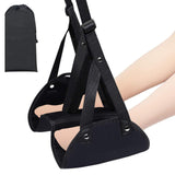 Maxbell Airplane Foot Hammock Travel Airplane Footrest for Air Plane Under Desk Home