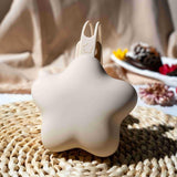 Maxbell Pacifier Holder Case Travel Multipurpose Five Pointed Star Shaped Beige