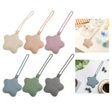 Maxbell Pacifier Holder Case Travel Multipurpose Five Pointed Star Shaped Beige