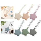 Maxbell Pacifier Holder Case Travel Multipurpose Five Pointed Star Shaped Beige