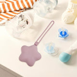 Maxbell Pacifier Holder Case Travel Multipurpose Five Pointed Star Shaped Purple