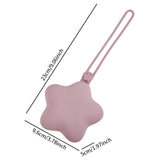 Maxbell Pacifier Holder Case Travel Multipurpose Five Pointed Star Shaped Purple
