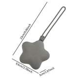 Maxbell Pacifier Holder Case Travel Multipurpose Five Pointed Star Shaped Gray
