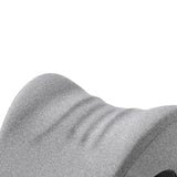 Maxbell Neck Support for Office Chair Removable Cover Desk Napping Pillow for Adults Gray