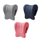 Maxbell Neck Support for Office Chair Removable Cover Desk Napping Pillow for Adults Gray