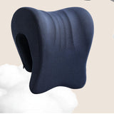 Maxbell Neck Support for Office Chair Removable Cover Desk Napping Pillow for Adults Navy