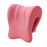 Maxbell Neck Support for Office Chair Removable Cover Desk Napping Pillow for Adults Red