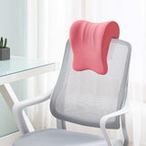 Maxbell Neck Support for Office Chair Removable Cover Desk Napping Pillow for Adults Red