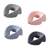 Maxbell Face Down Pillow Removable Cover Ergonomic for Massage Chair Airplane Travel gray