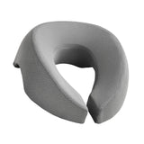 Maxbell Face Down Pillow Removable Cover Ergonomic for Massage Chair Airplane Travel gray