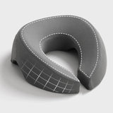 Maxbell Face Down Pillow Removable Cover Ergonomic for Massage Chair Airplane Travel gray