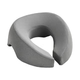 Maxbell Face Down Pillow Removable Cover Ergonomic for Massage Chair Airplane Travel gray