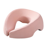 Maxbell Face Down Pillow Removable Cover Ergonomic for Massage Chair Airplane Travel pink