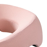 Maxbell Face Down Pillow Removable Cover Ergonomic for Massage Chair Airplane Travel pink