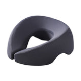 Maxbell Face Down Pillow Removable Cover Ergonomic for Massage Chair Airplane Travel dark blue