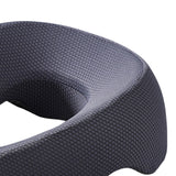 Maxbell Face Down Pillow Removable Cover Ergonomic for Massage Chair Airplane Travel dark blue