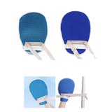 Maxbell Hand Restraint Glove Anti Scratch Comfort Reusable with Fixed Band Blue
