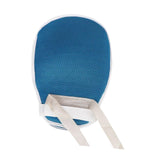 Maxbell Hand Restraint Glove Anti Scratch Comfort Reusable with Fixed Band Blue