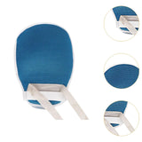 Maxbell Hand Restraint Glove Anti Scratch Comfort Reusable with Fixed Band Blue