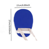 Maxbell Hand Restraint Glove Anti Scratch Comfort Reusable with Fixed Band Dark Blue