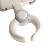 Maxbell Baby Bath Stand Ergonomical Bath Standing Support for Tub Boys Girls Newborn Gray